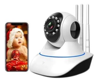 Ip Camera 3 Antennas Wifi Wireless 3 Generation Night Vision