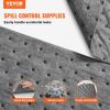 VEVOR Spill Absorbent Pads, Universal Absorbing Mat Absorbs up 12 Gal, 13" L x10" W Polypropylene Absorbent Pad for Oil, Water and Other Liquids