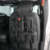 Universal Tactical Vehicle Back Seat Organizer With 3 Detachable Pouches