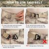 PREMIUM Men Casual Military Belt Tactical Waistband Rescue Rigger Nylon Belt USA