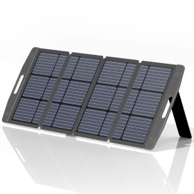 Solar Panel, Foldable Portable Solar Panel Battery Charger Kit with Adjustable Kickstand, Wire Storage Bag, MC4 Cable (power: 100W-ECO)