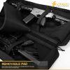 VOTAGOO Double Rifle Case Gun Bag, Safely Long-Barrel Firearm Transportation Cases Locks